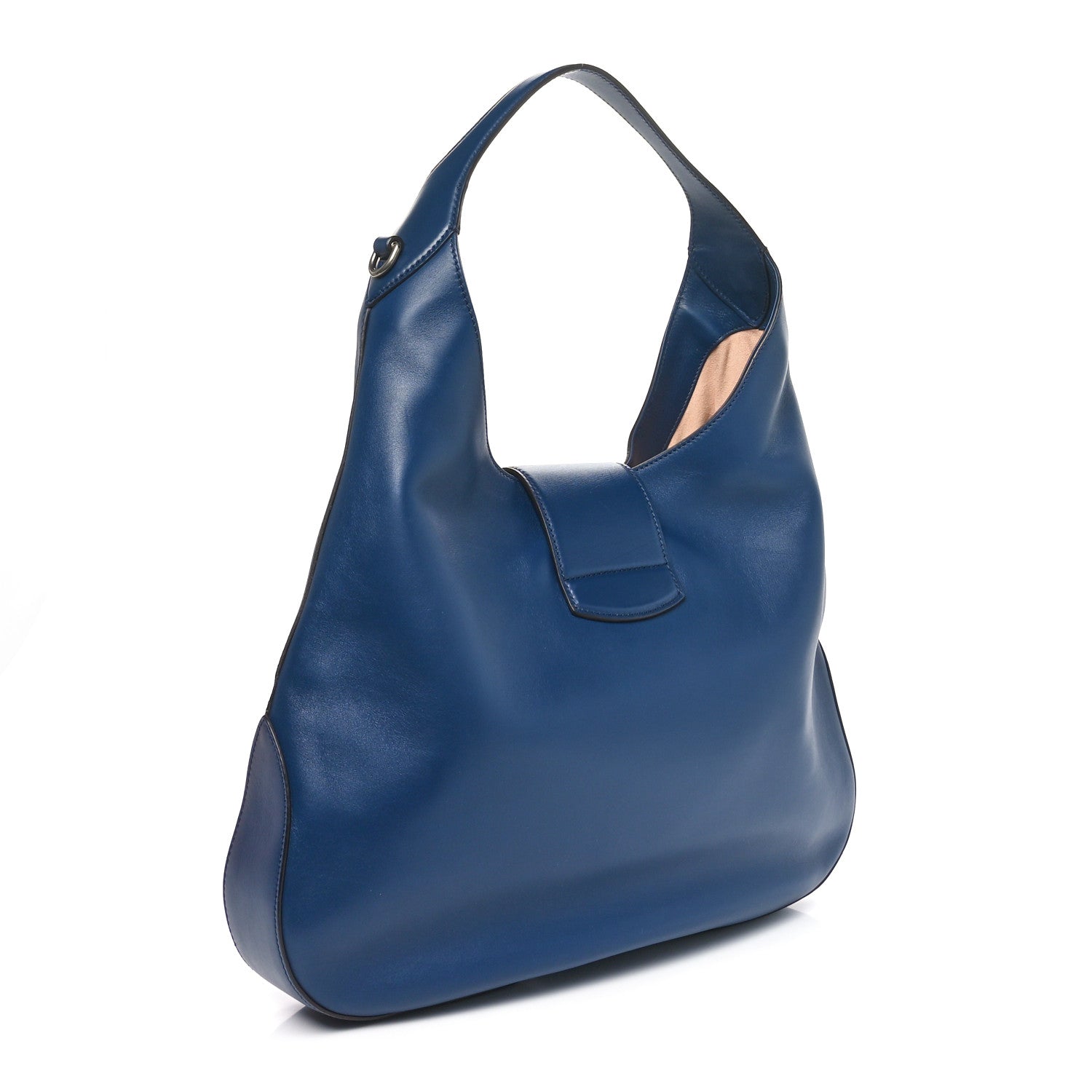 Calfskin Web Large Dionysus Hobo Blue Agata