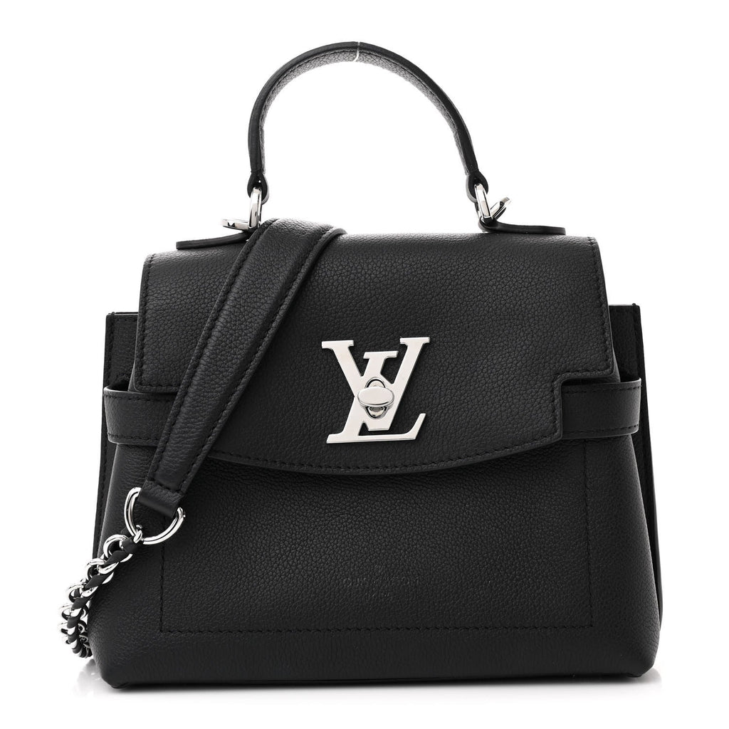 Calfskin Lockme Ever Mini Black