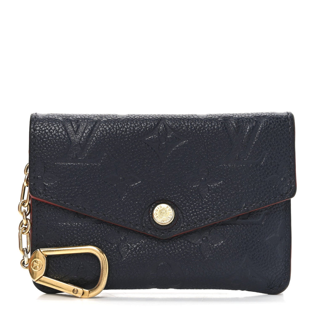 Empreinte Key Pouch Marine Rouge
