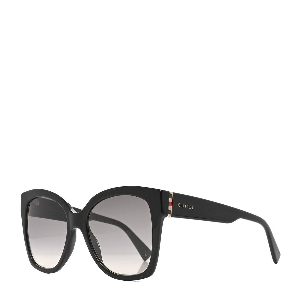 Acetate Square Frame Sunglasses GG0459S Black