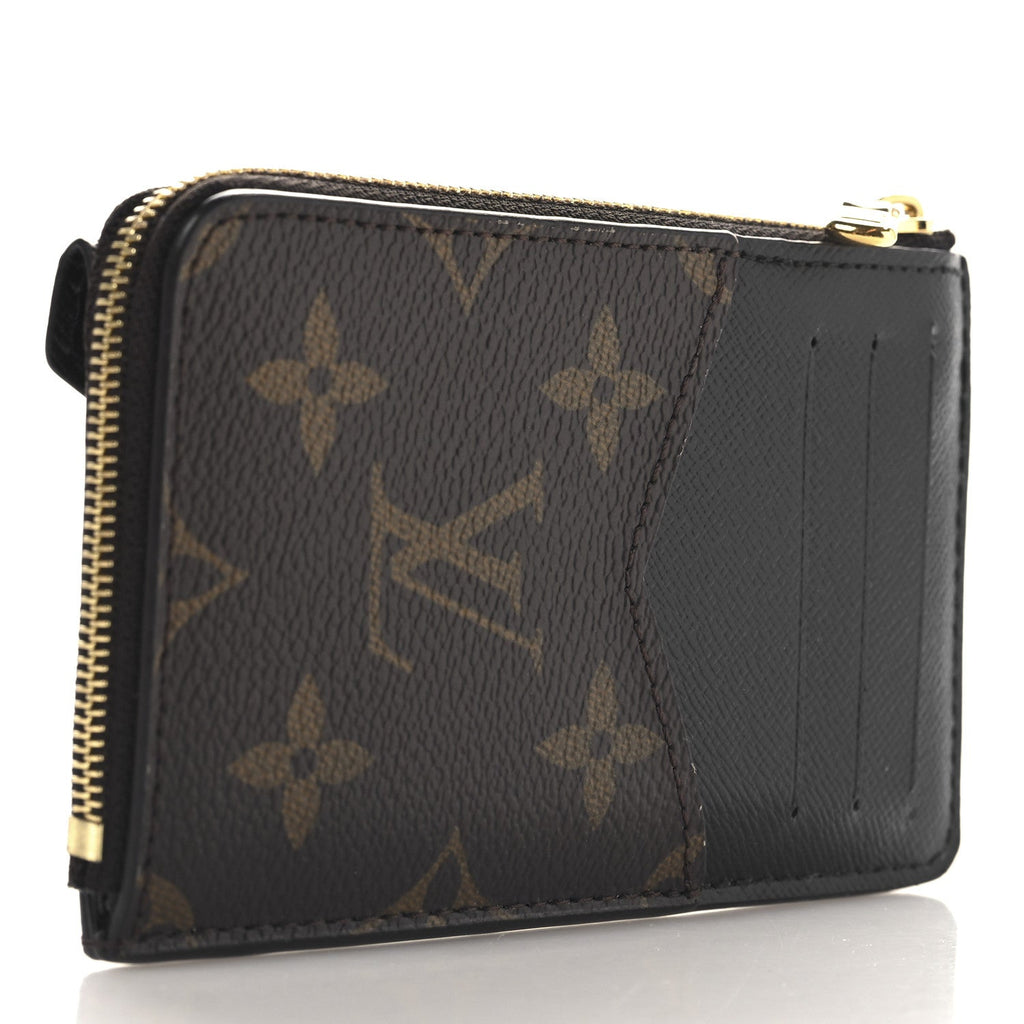 Monogram Recto Verso  Holder Black