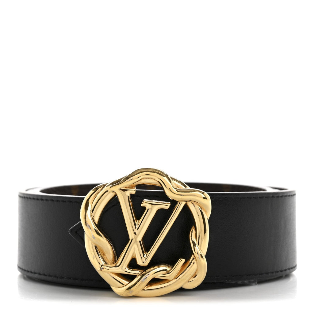 Monogram 35mm Garden Louise Reversible Belt 85 34