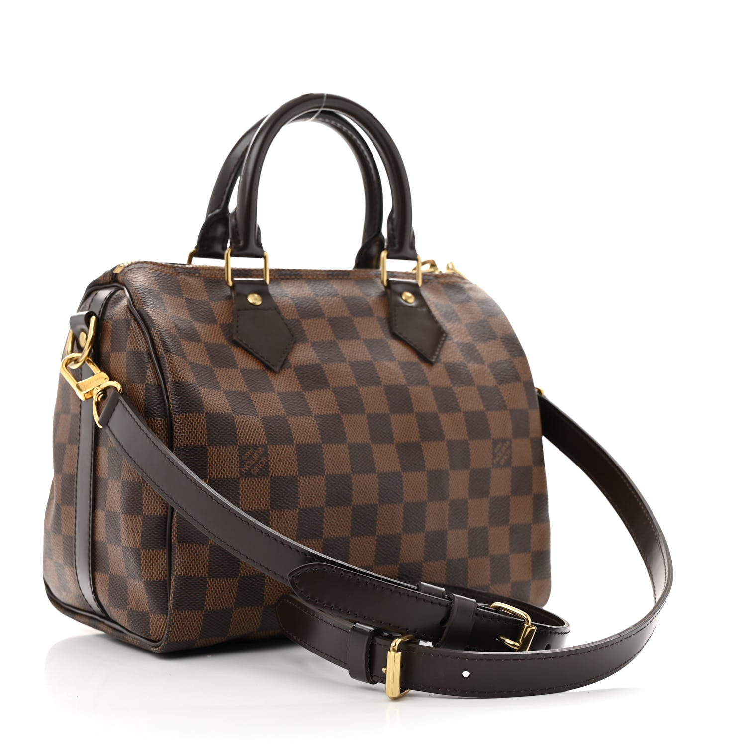 Damier Ebene Speedy Bandouliere 25