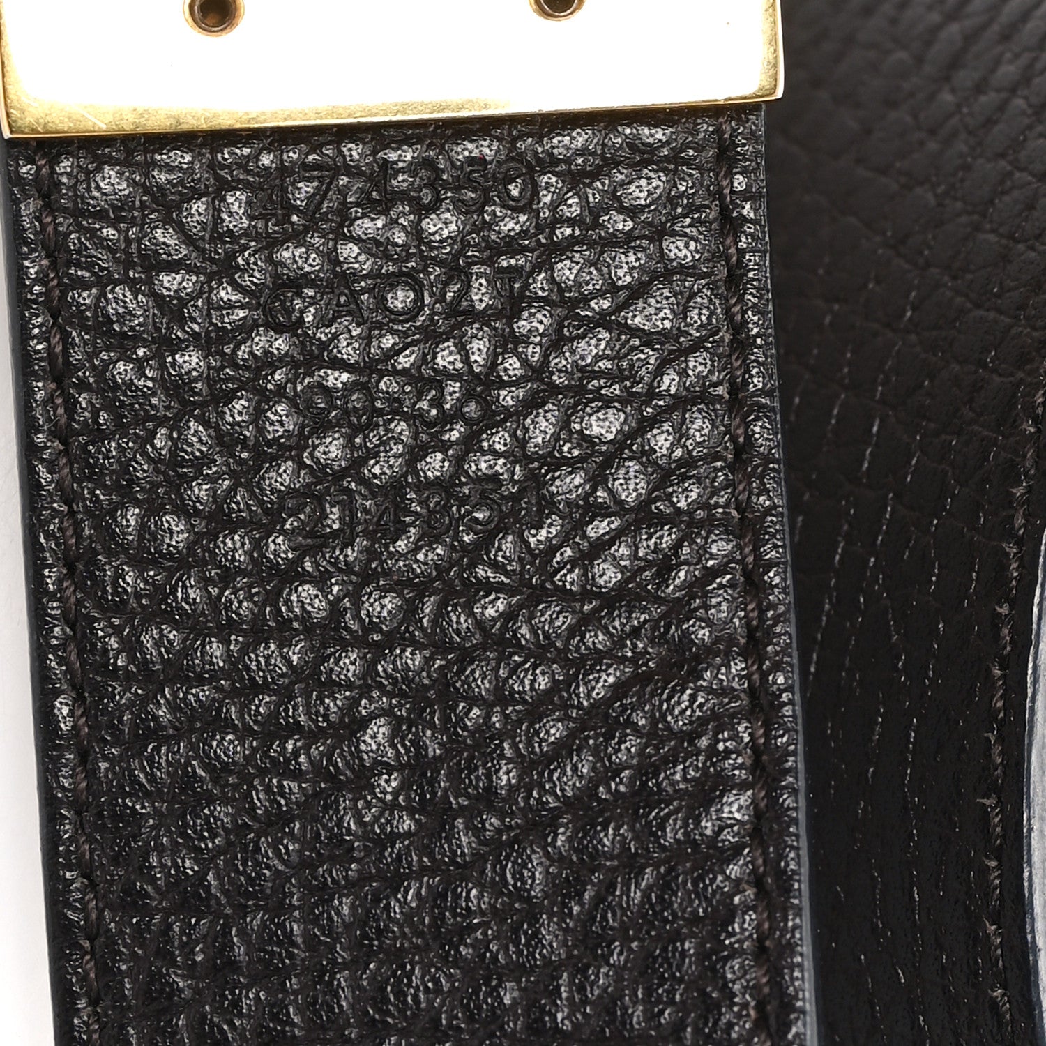 Calfskin Double G Reversible 37mm Belt 90 36 Black Cocoa
