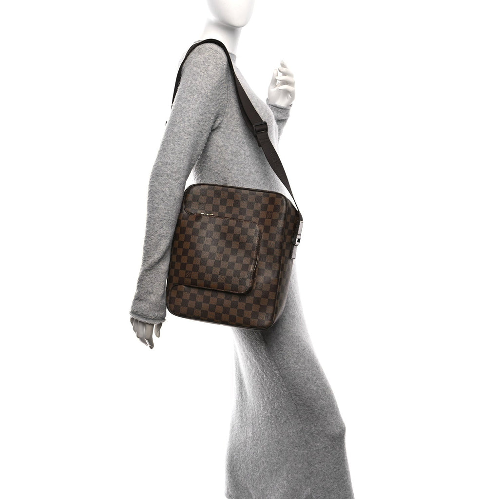 Damier Ebene Olav MM Messenger Bag