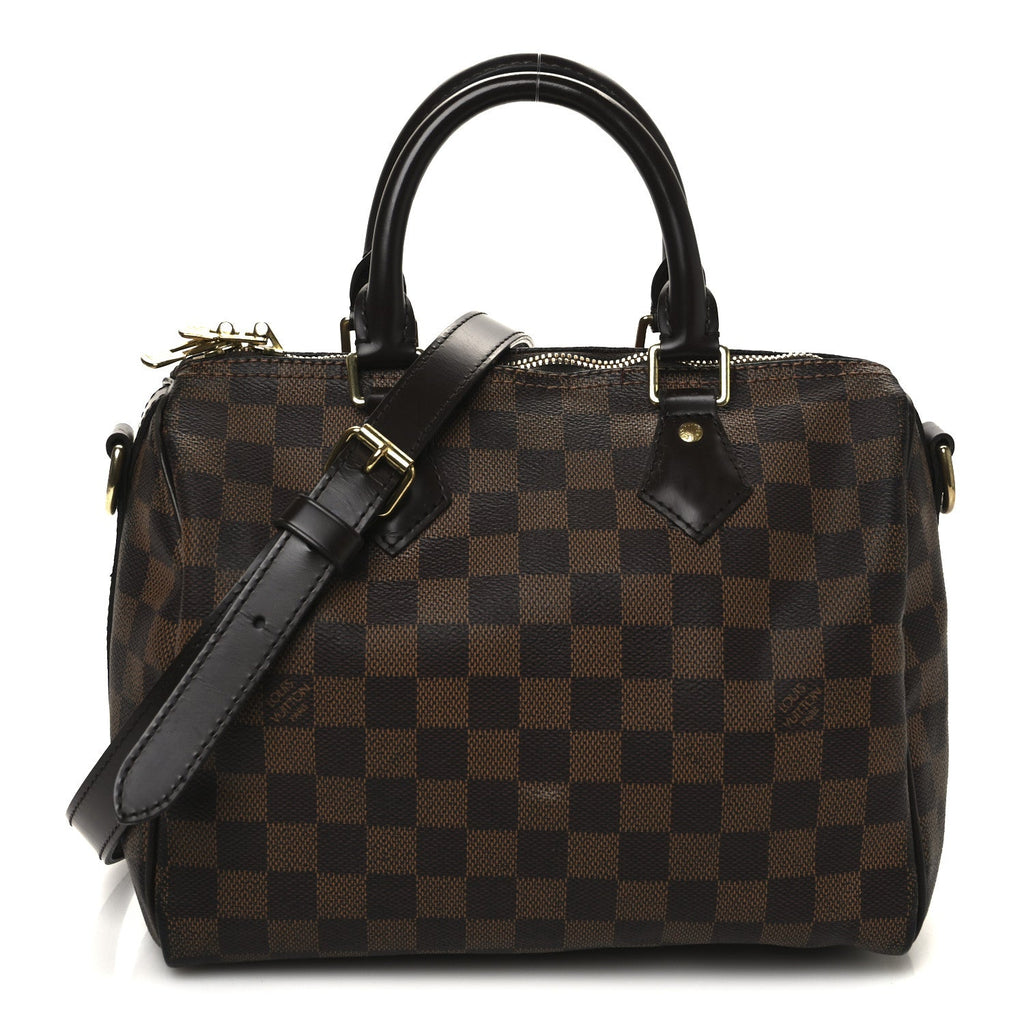 Damier Ebene Speedy Bandouliere 25