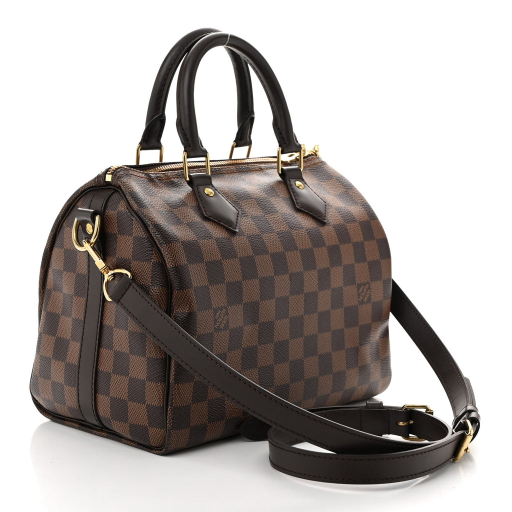 Damier Ebene Speedy Bandouliere 25