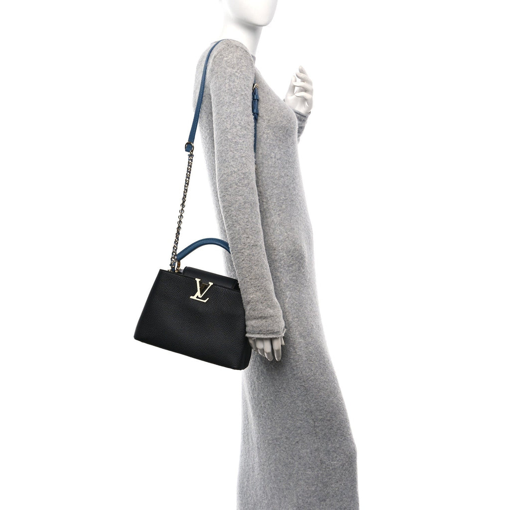 Taurillon Capucines BB Black General Blue
