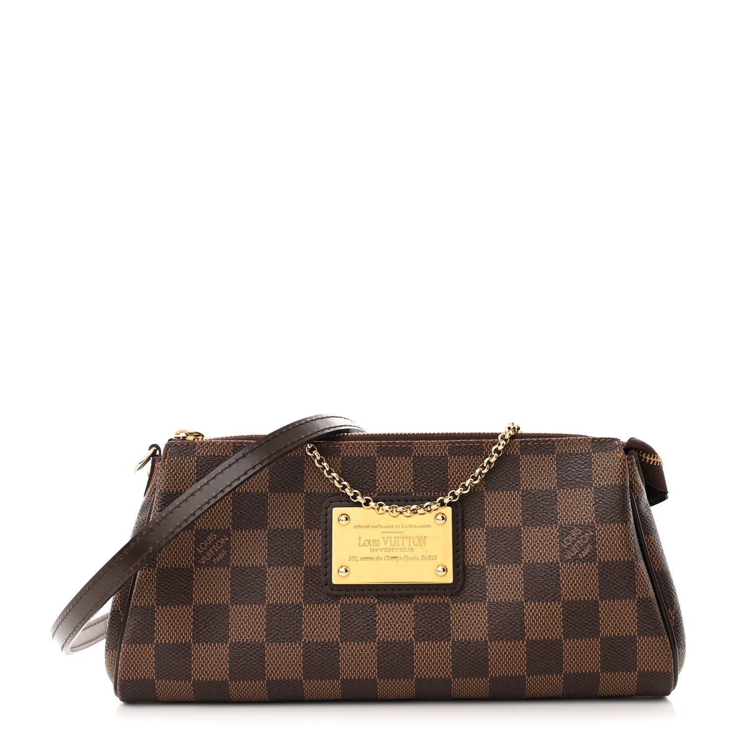 Damier Ebene Eva Clutch