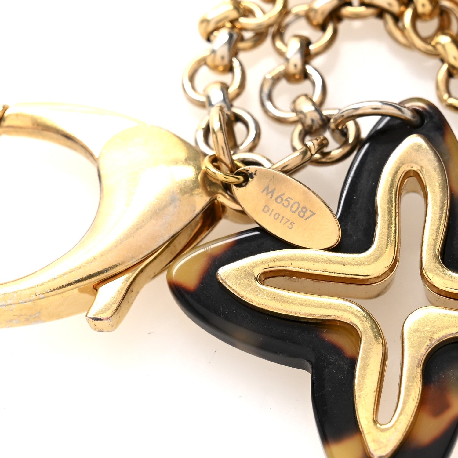 Insolence Bag Charm Ecaille