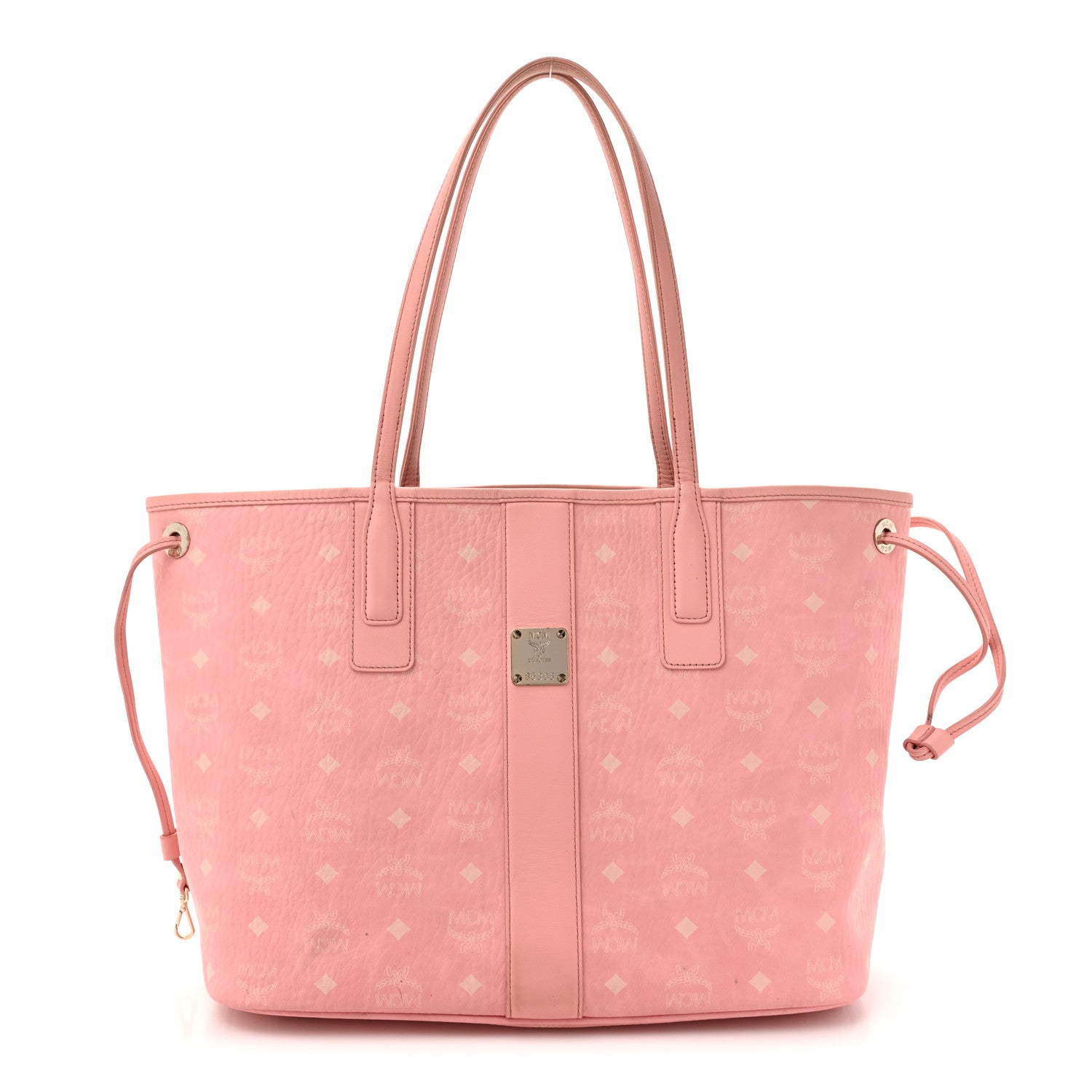 Visetos Medium Liz Reversible Shopper Tote Blossom Pink