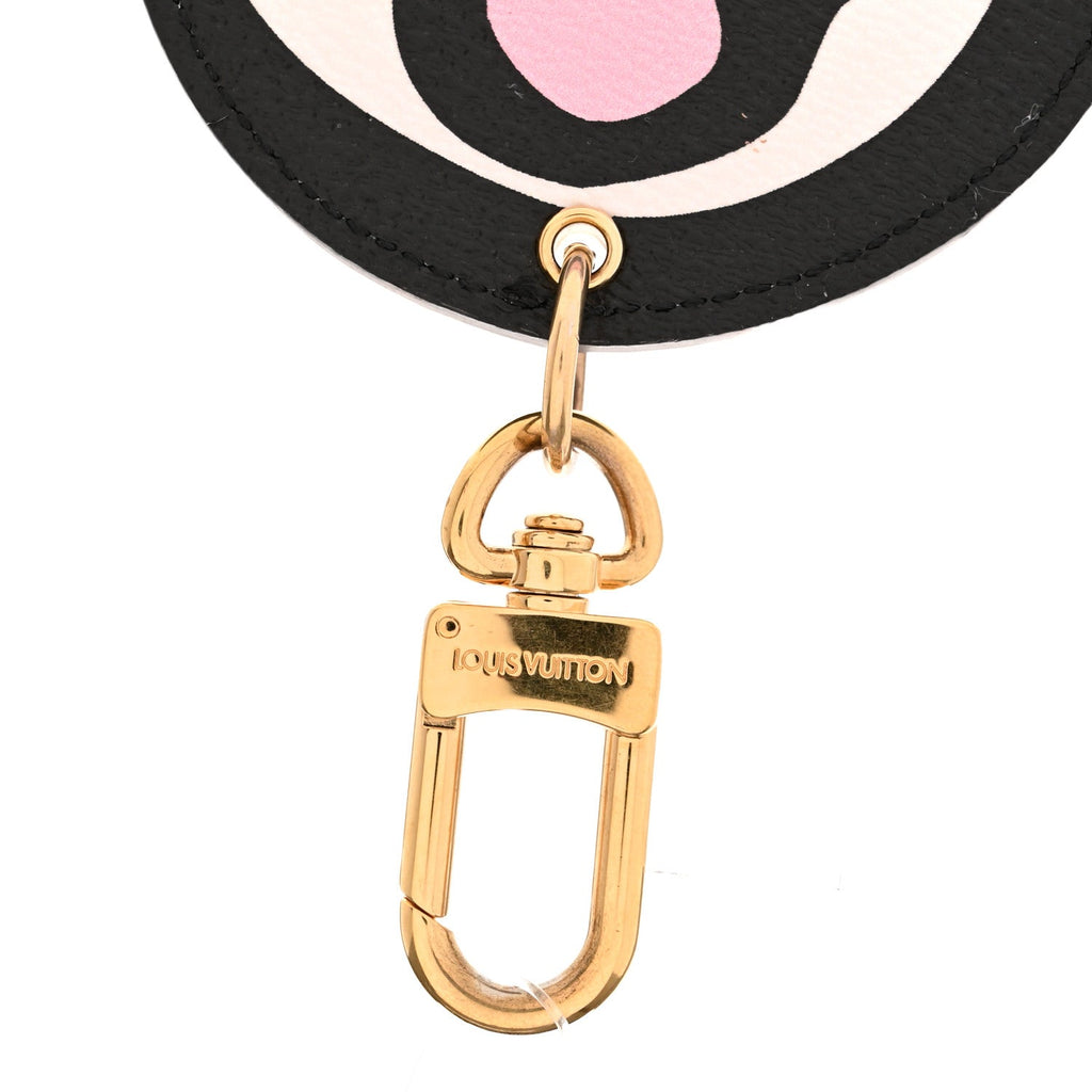 Monogram Wild At Heart Illustre Bag Charm Key Ring Black
