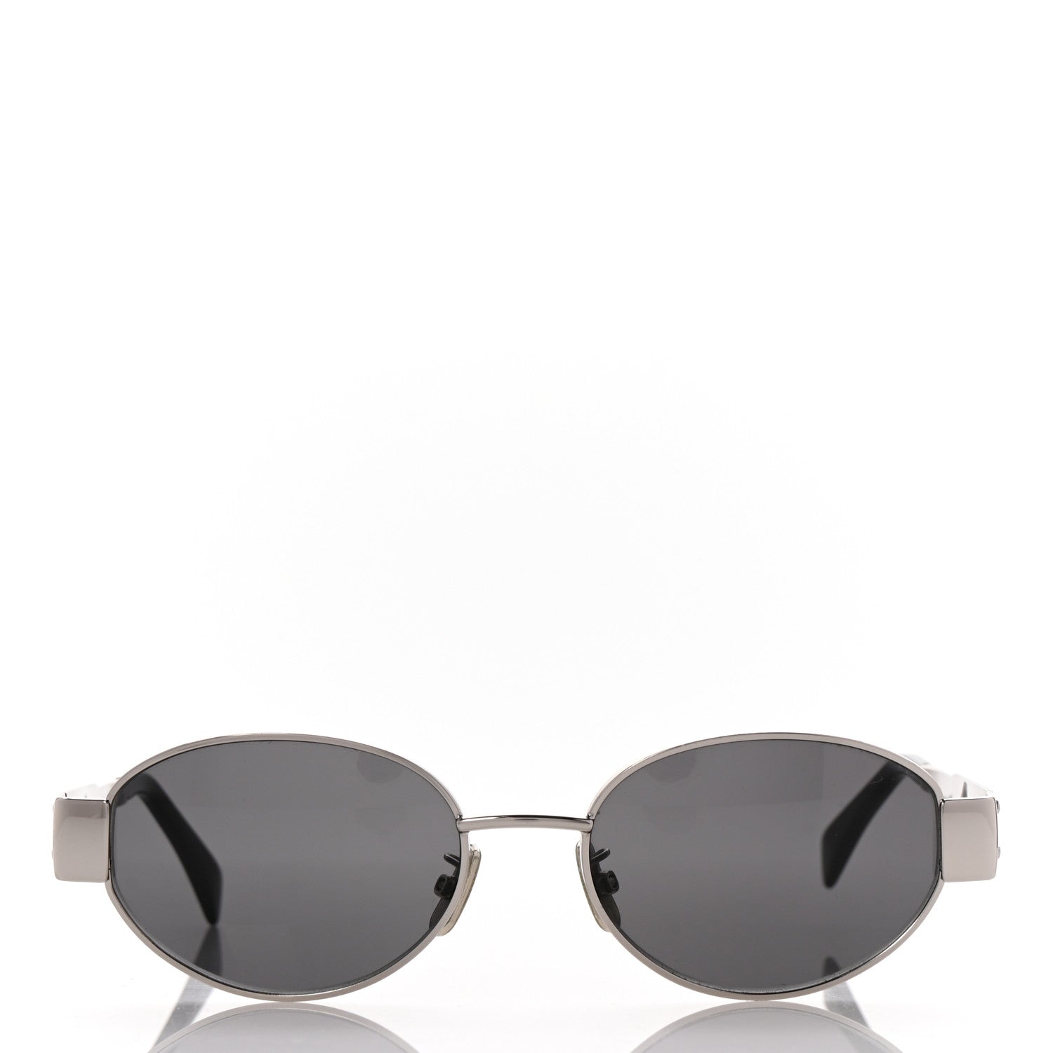 Metal Triomphe 01 Sunglasses CL40235U Silver Black