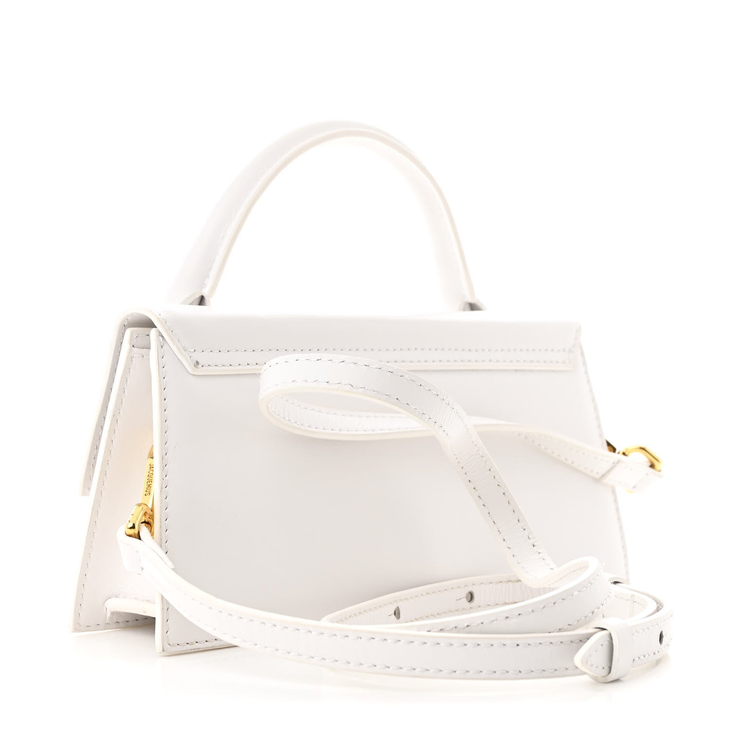 Smooth Calfskin Le Chiquito Long White
