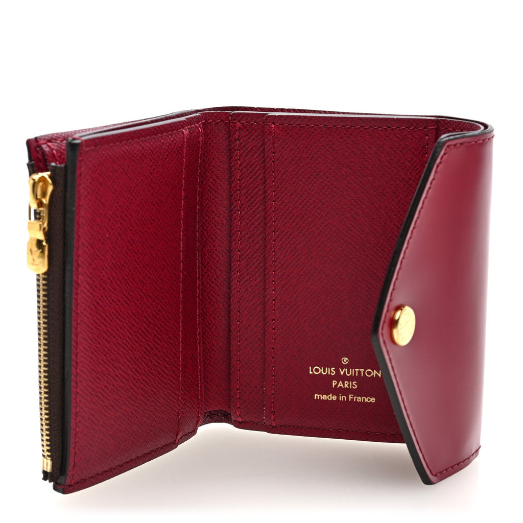 Monogram Zoe Wallet Fuchsia