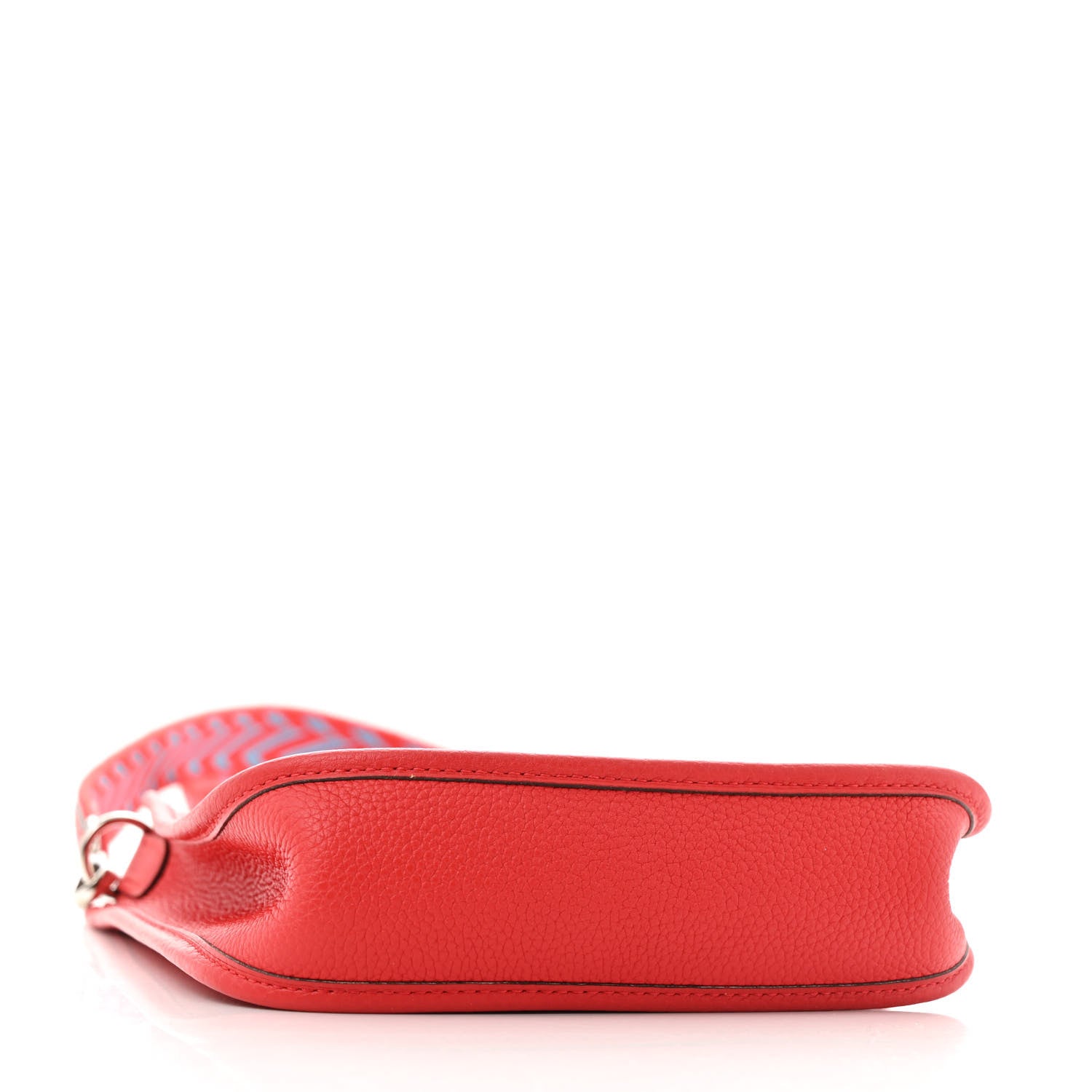 Taurillon Maurice Zigzag Sangle Evelyne TPM Rouge De Coeur Bleu Nord