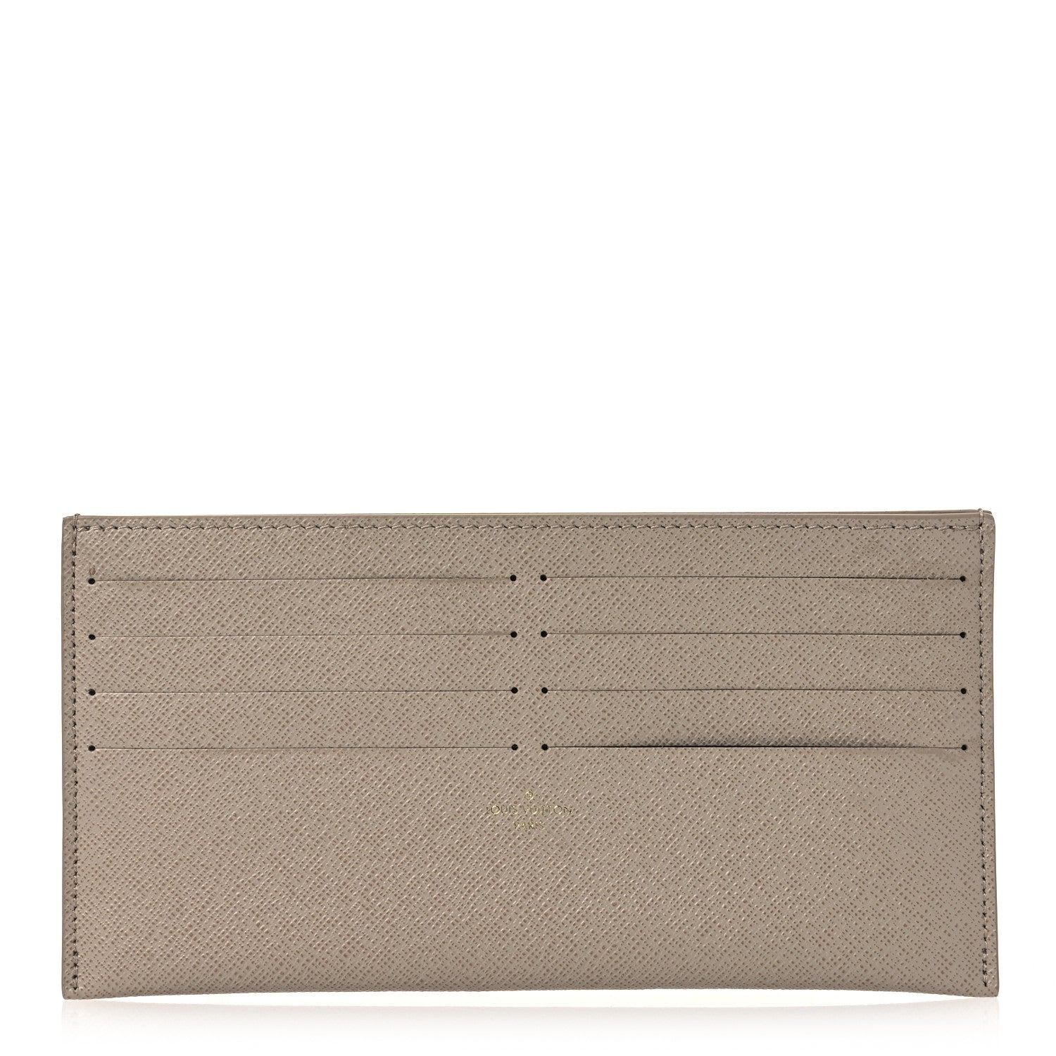 Calfskin Felicie Chain Wallet  Holder Insert Galet