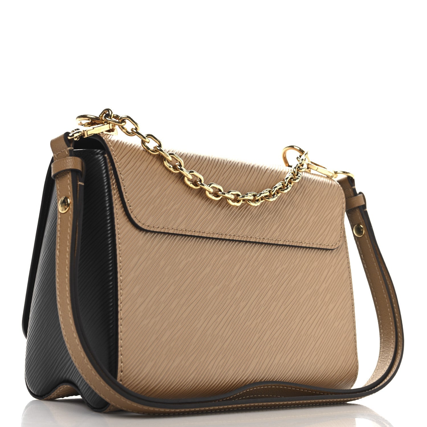 Epi Twist Shoulder Bag MM Camel