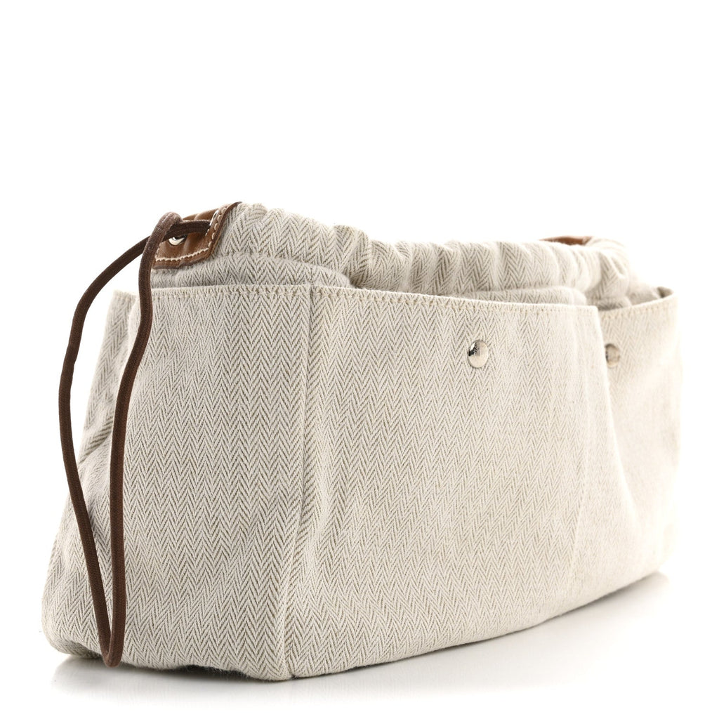 Canvas Barenia Fourbi Insert MM Natural Fauve
