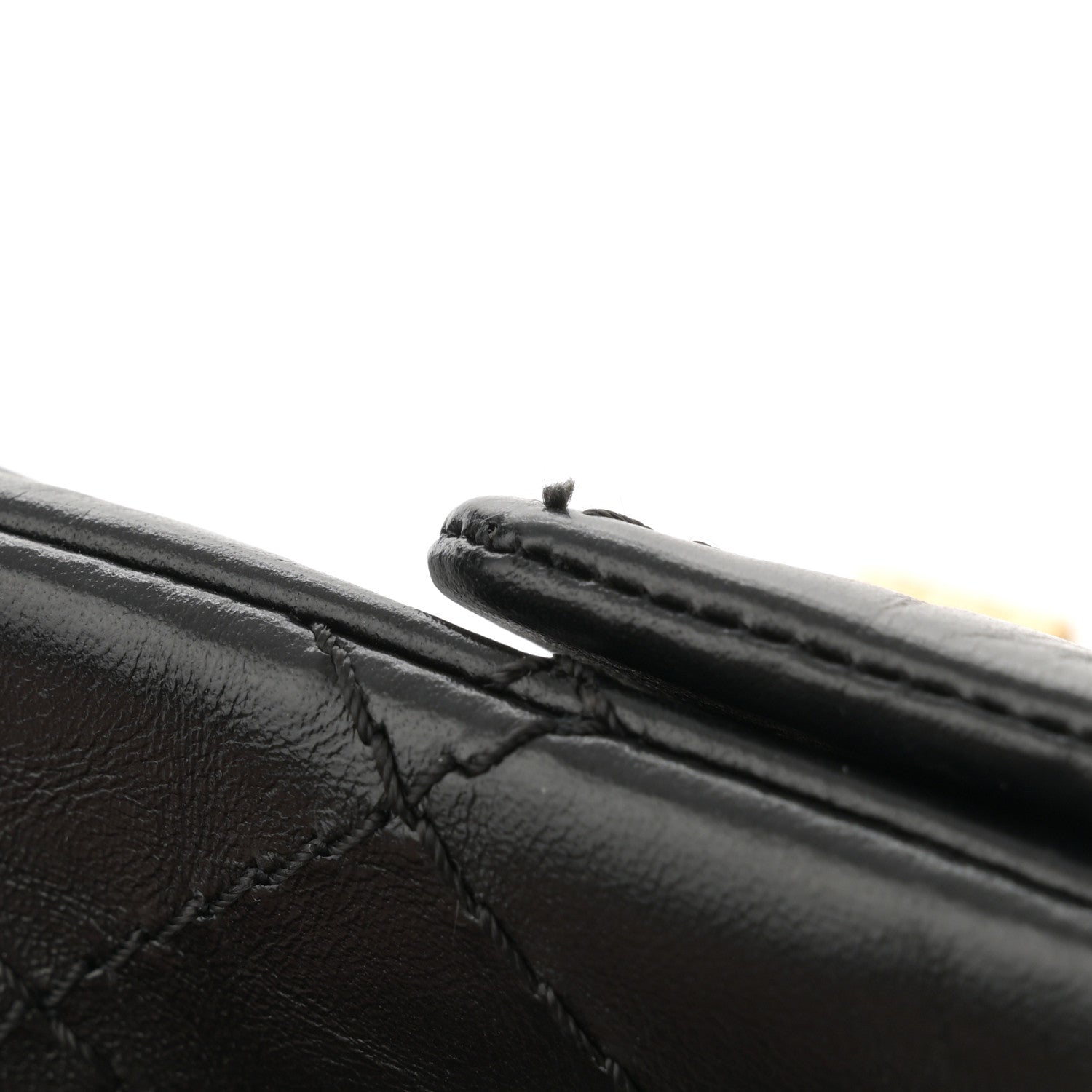 Aged Calfskin Quilted 2.55 Reissue Mini Flap Black