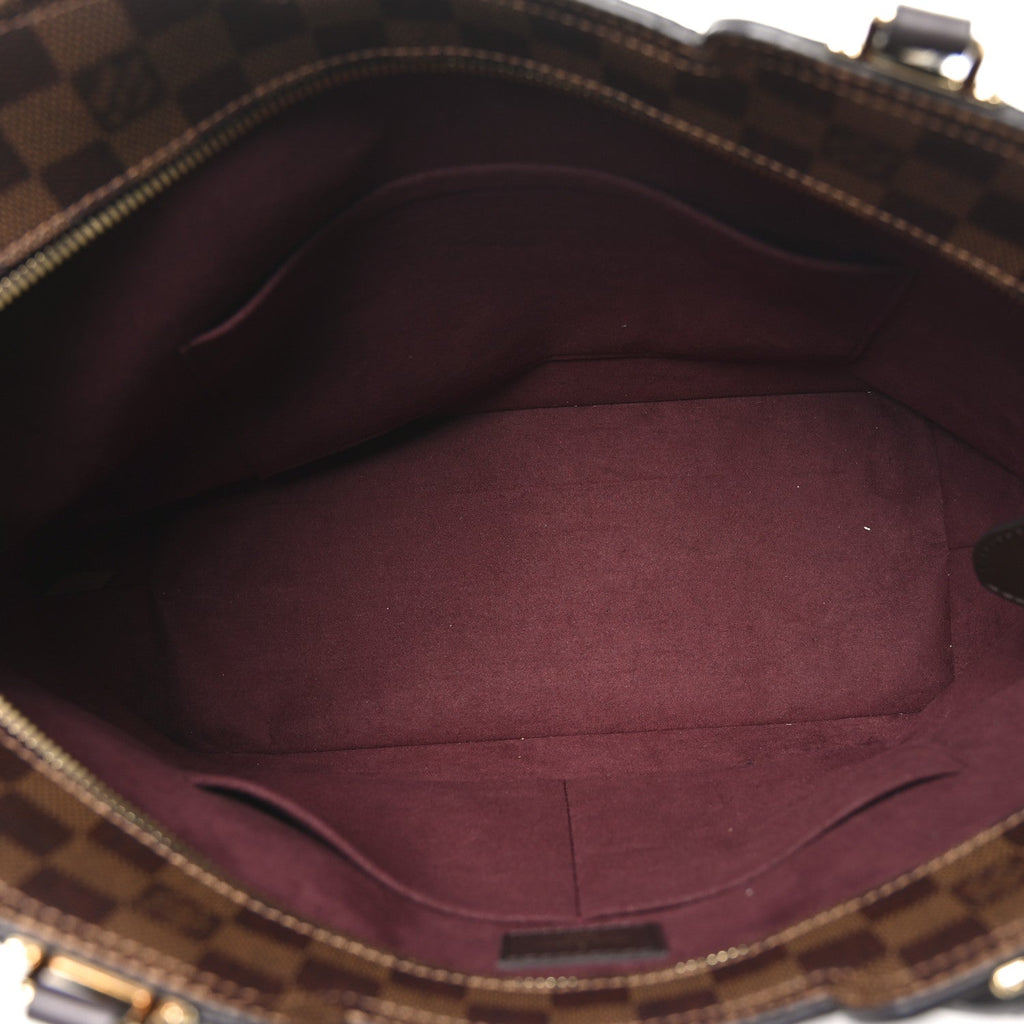 Damier Ebene Taurillon Jersey Bordeaux