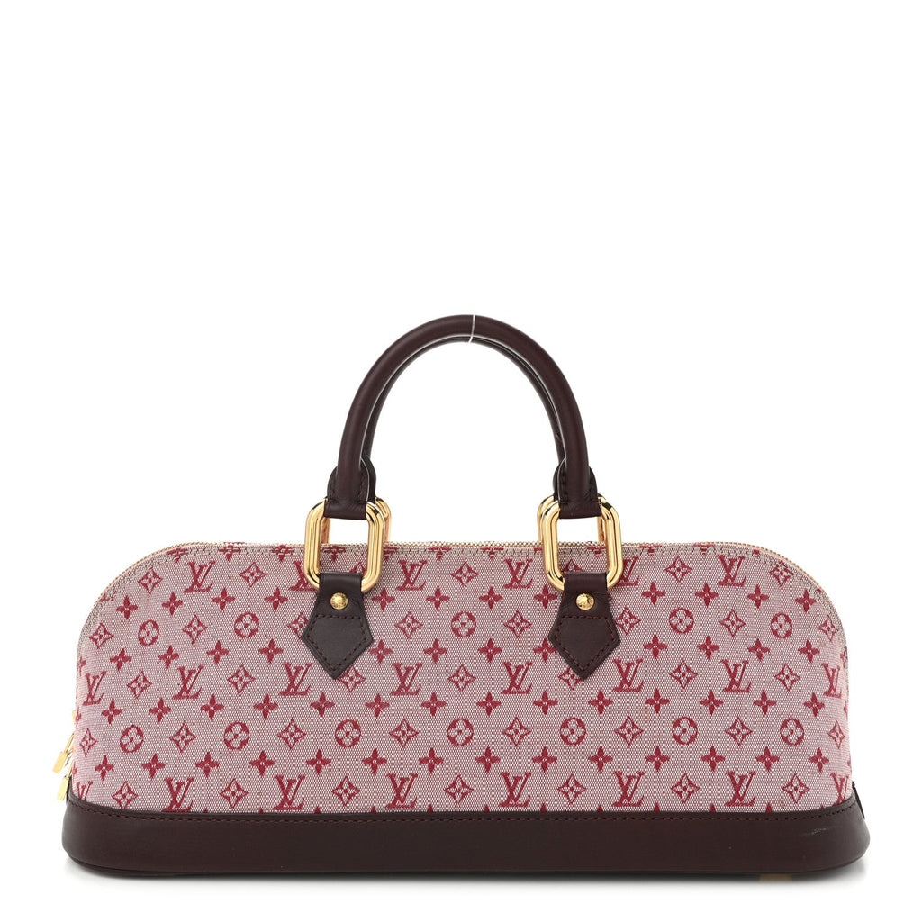 Mini Monogram Alma Long Cherry