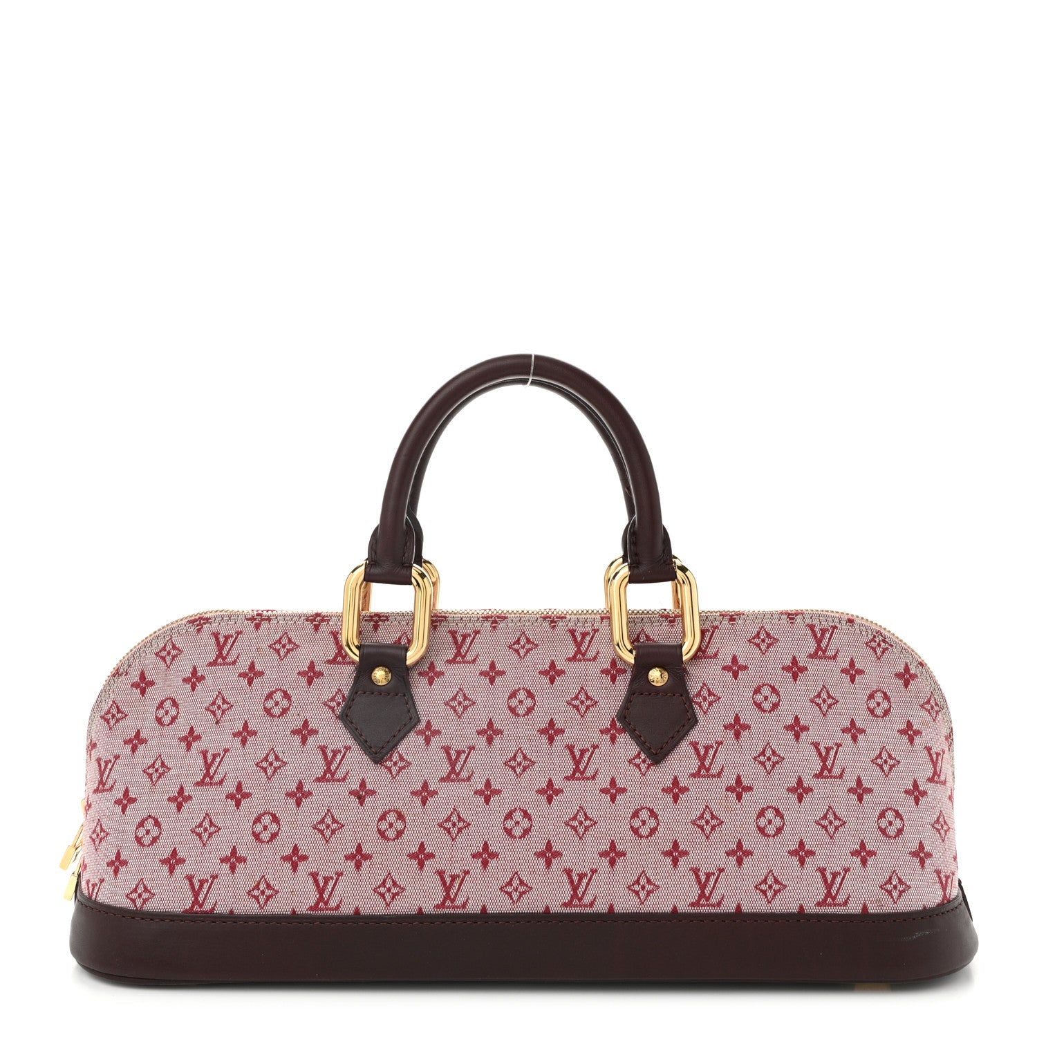 Mini Monogram Alma Long Cherry