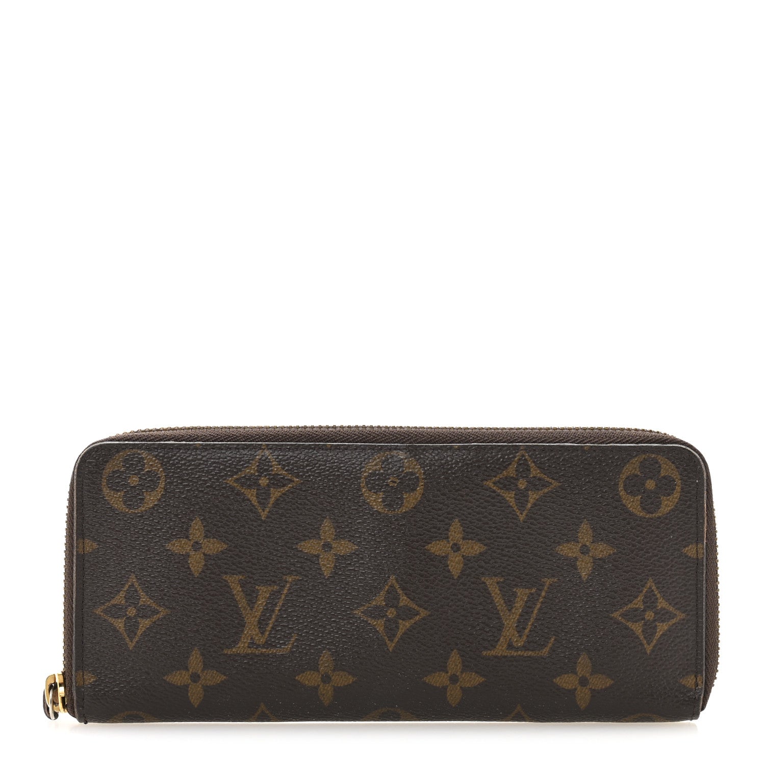 Monogram Clemence Wallet Rose Ballerine