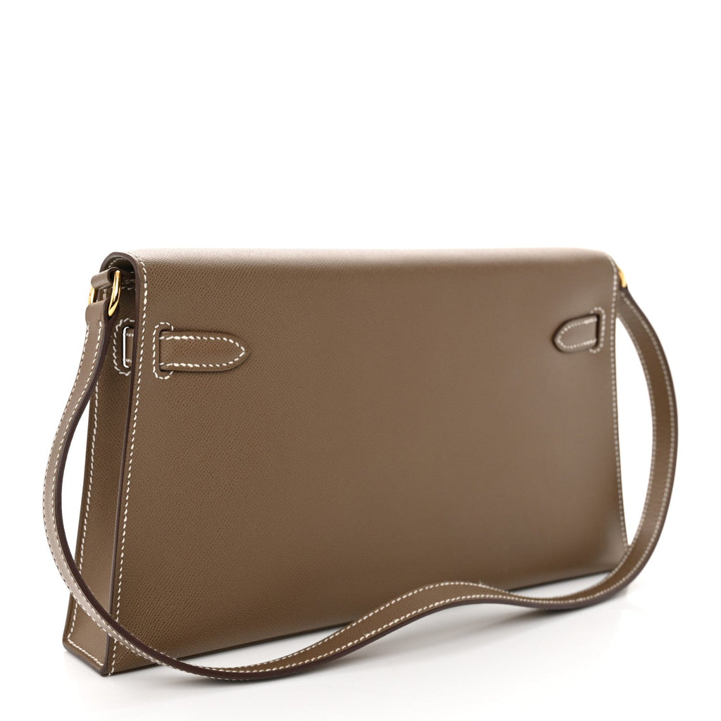 Madame Calfskin Kelly Elan Etoupe