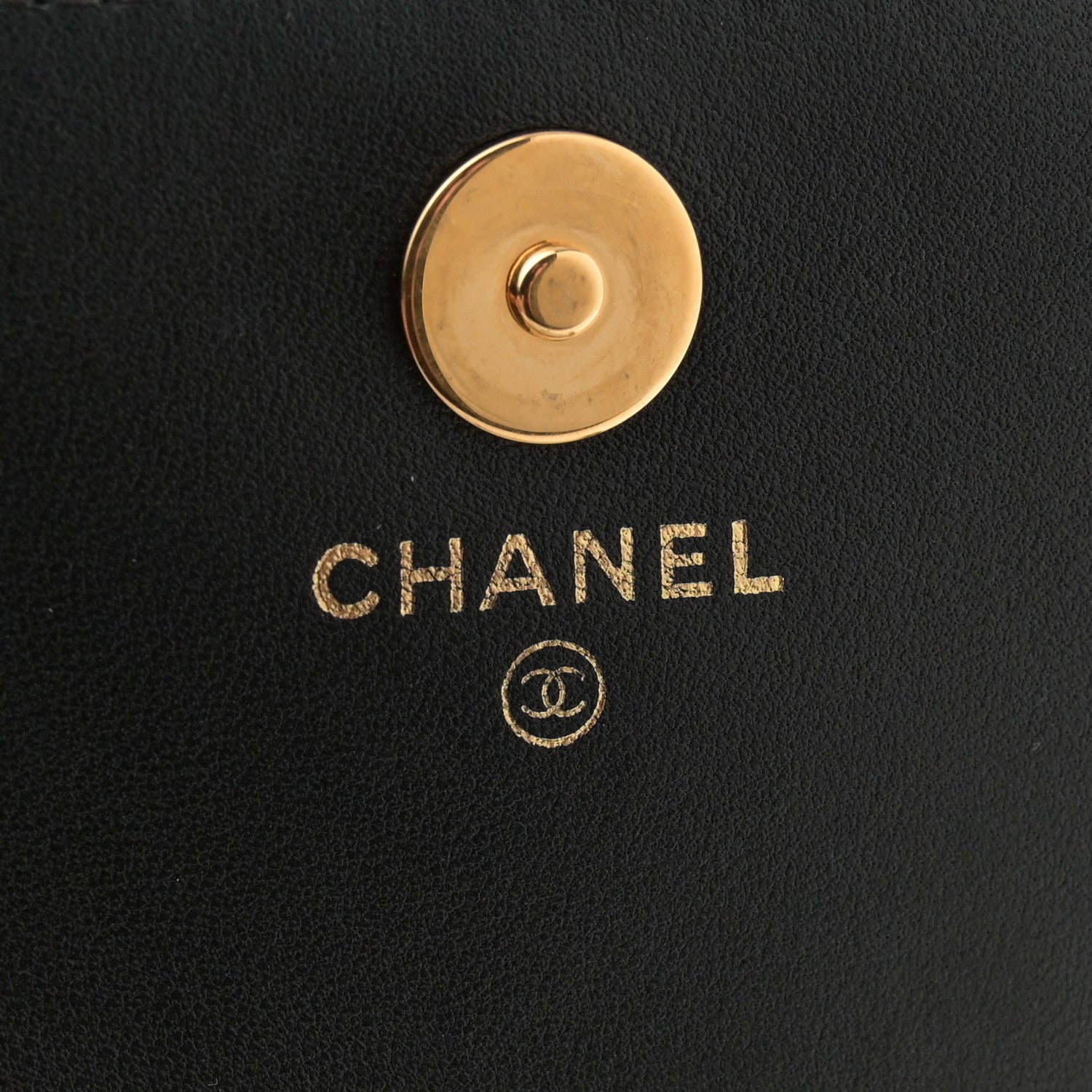Patent Quilted Frame Clutch Flap With Chain Black