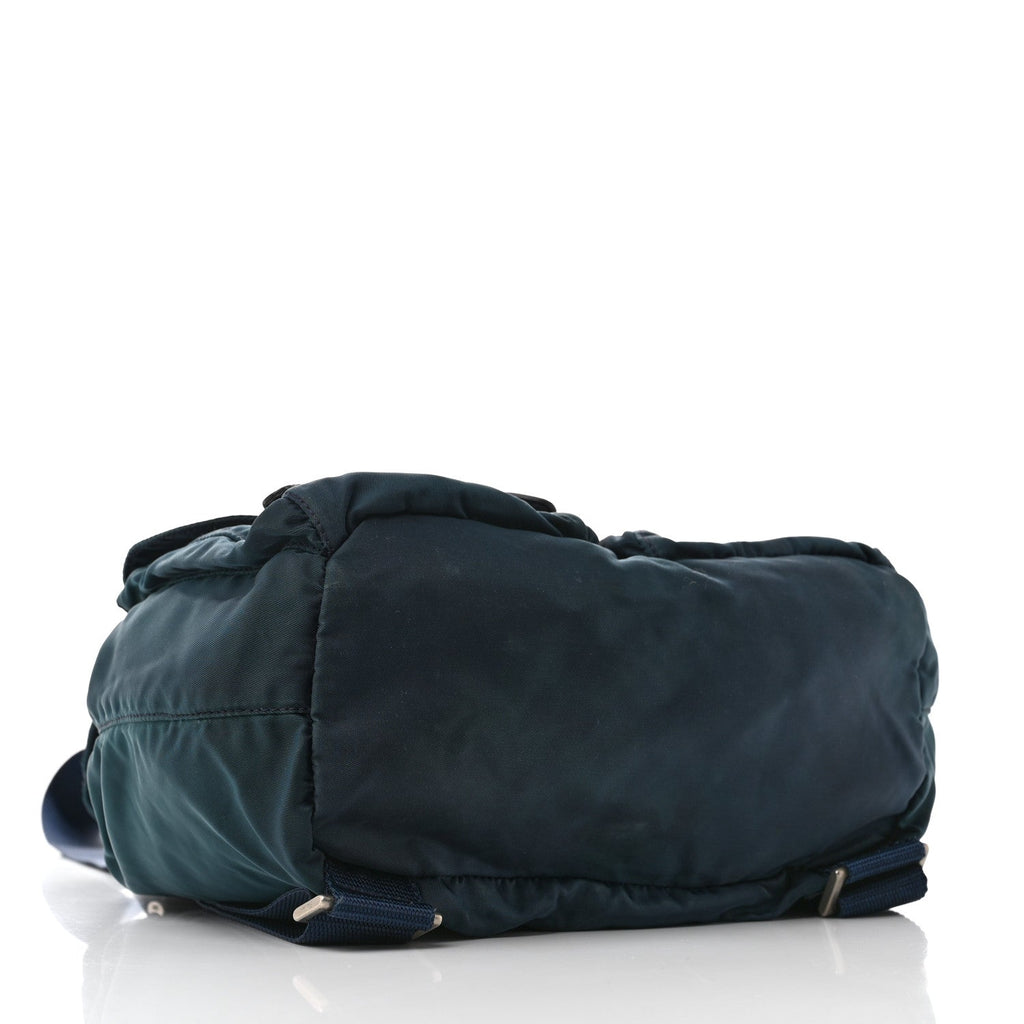 Nylon Vela Small Backpack Green