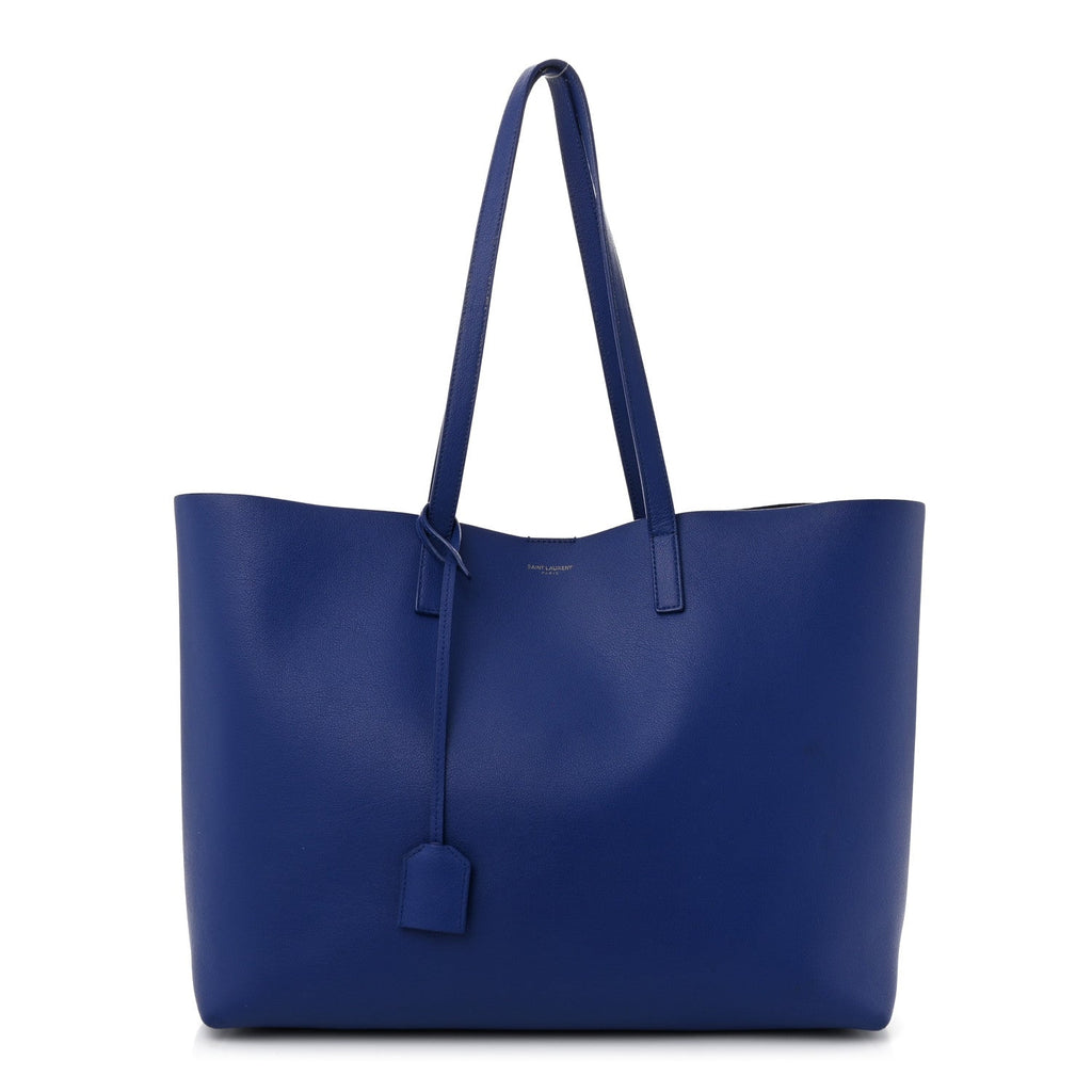 Calfskin Large Shopping Tote Ultramarine
