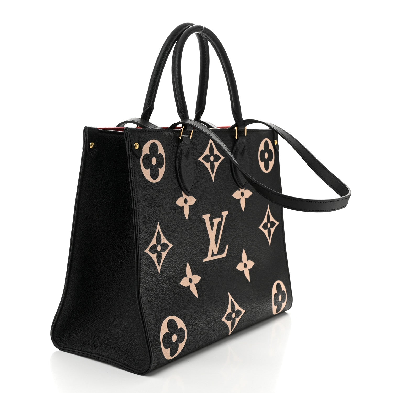 Empreinte Monogram Giant Onthego MM Black Beige