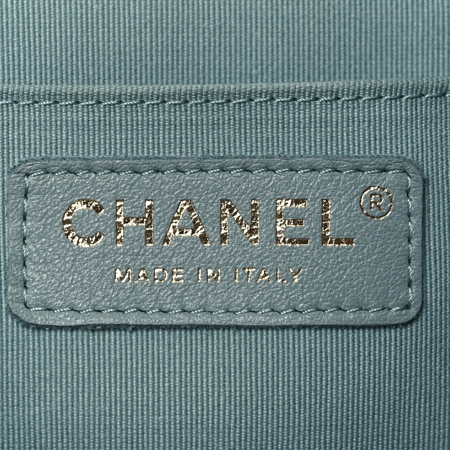Lambskin Quilted Small Duma Drawstring Backpack Light Blue