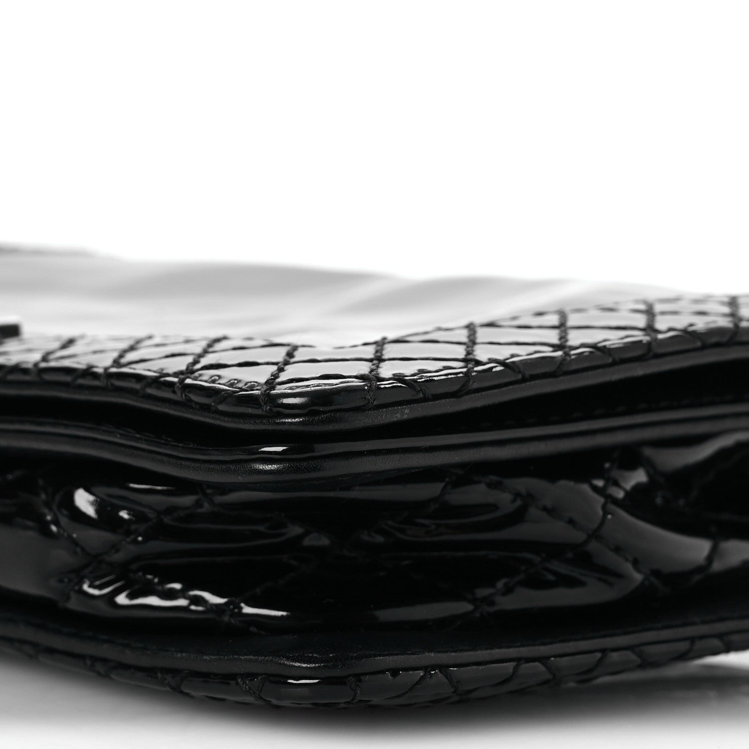 Patent Small Boy Reverso Flap Black