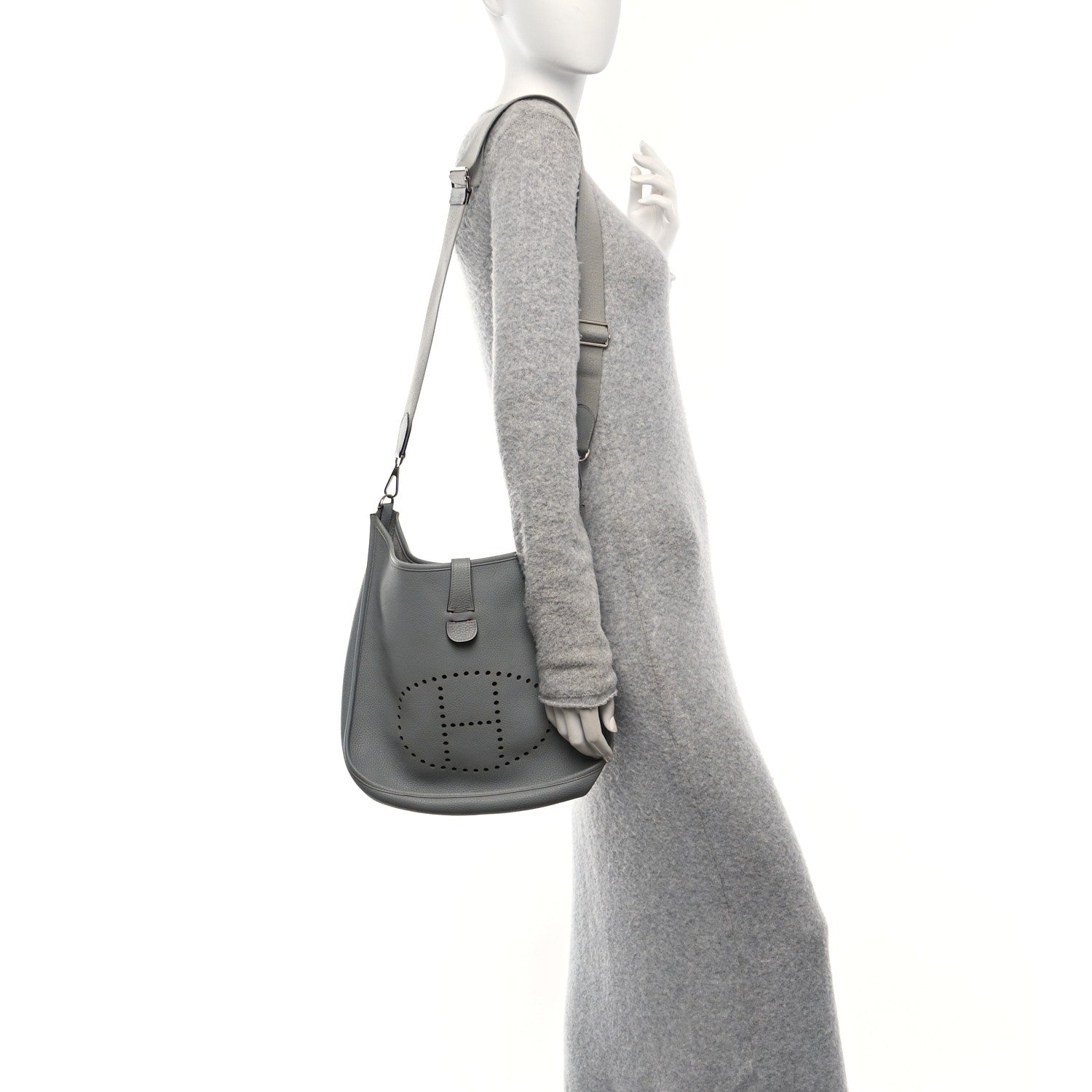 Taurillon Clemence Evelyne III GM Gris Mouette