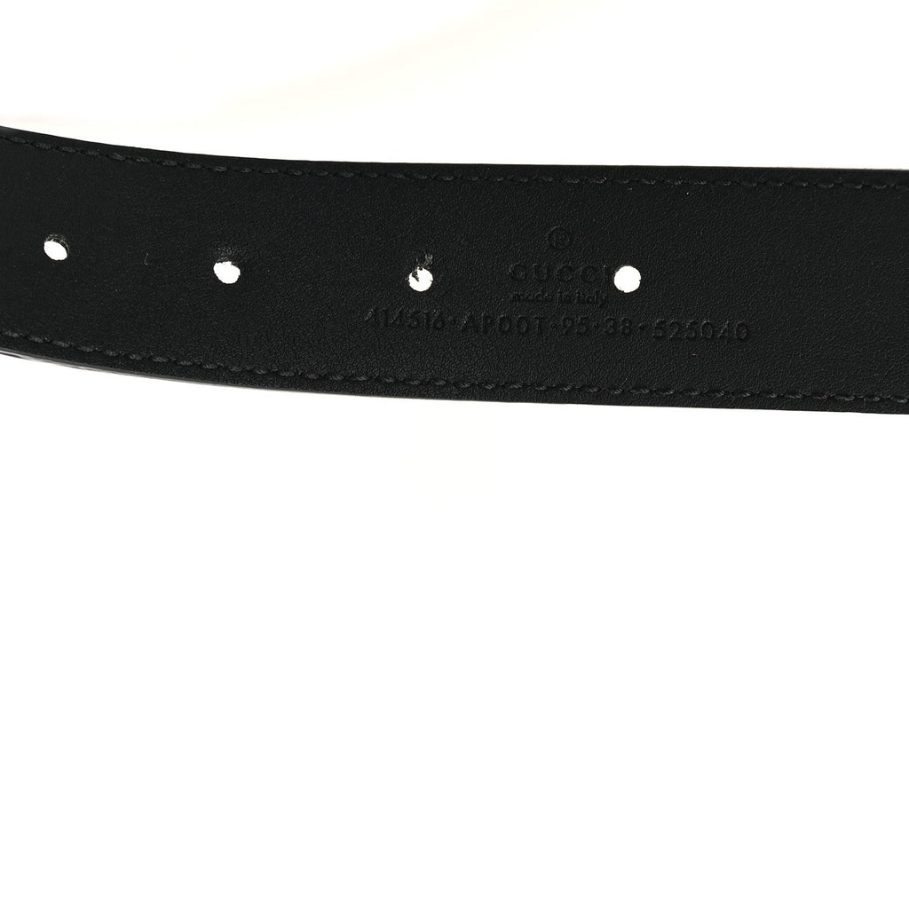 Calfskin Double G 40mm Belt 95 38 Black