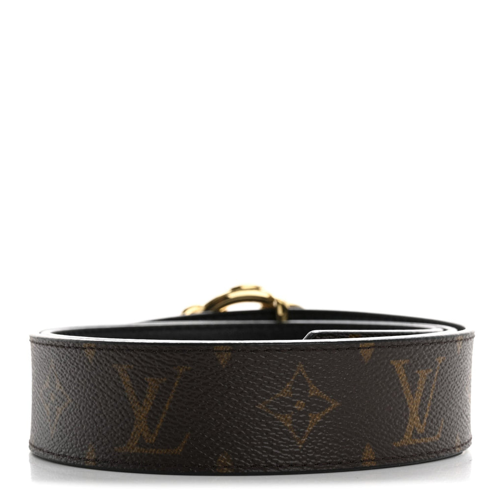 Monogram 35mm Garden Louise Reversible Belt 85 34