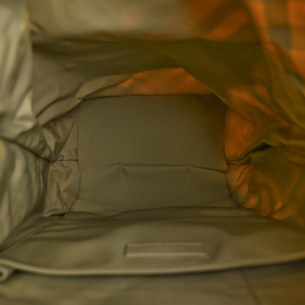 Nylon Nova Check Roll Backpack Hunter