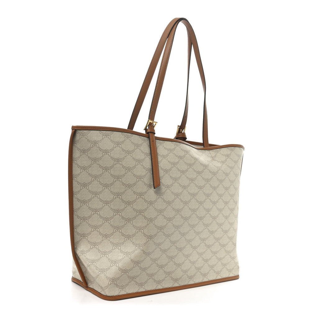 Lauretos Nappa Medium Himmel Shopper Tote Oatmeal