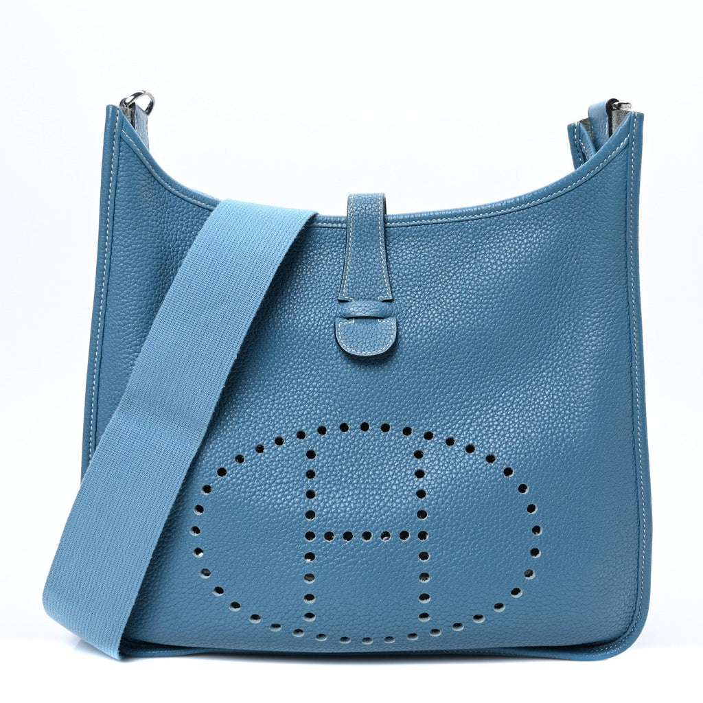 Taurillon Clemence Evelyne III GM Blue Jean
