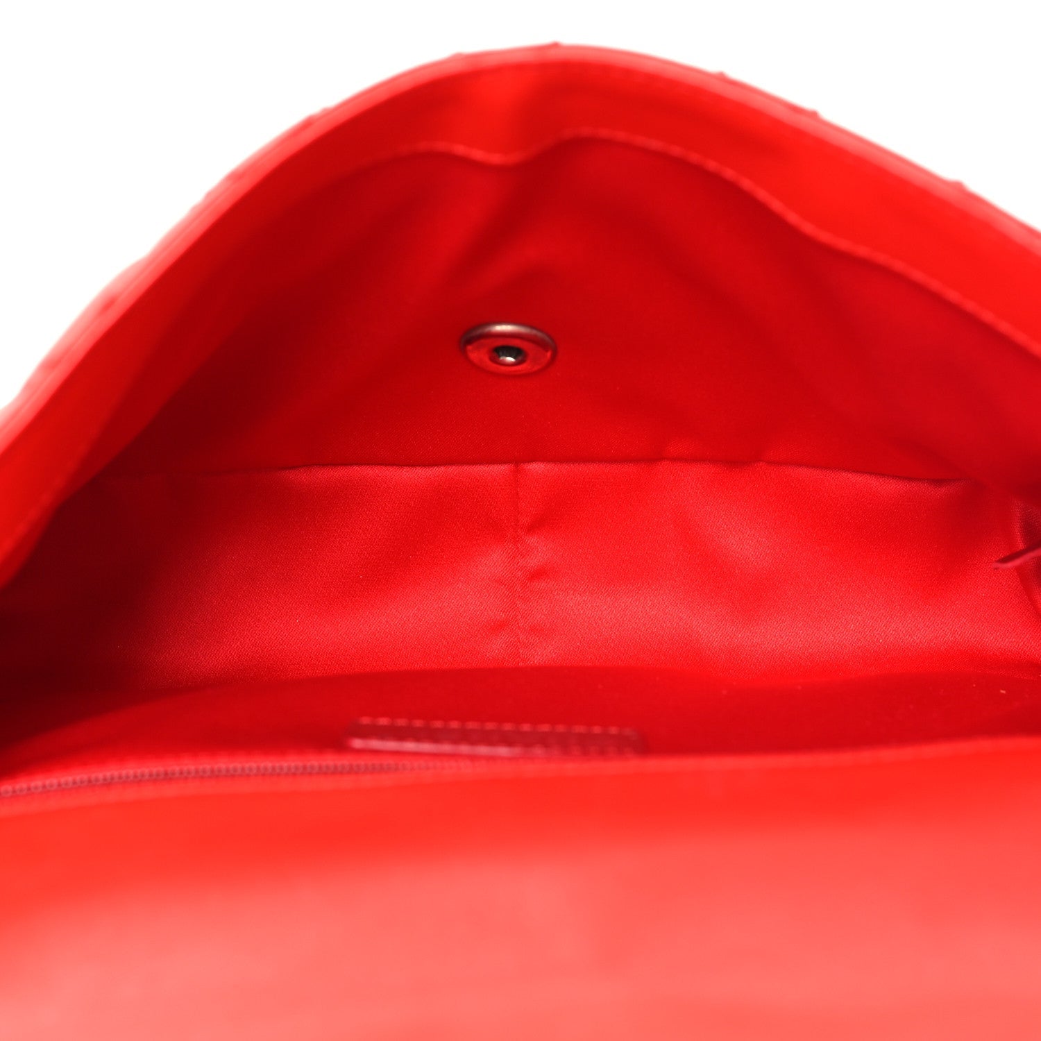 Lambskin Quilted Medium Easy Carry Flap Red