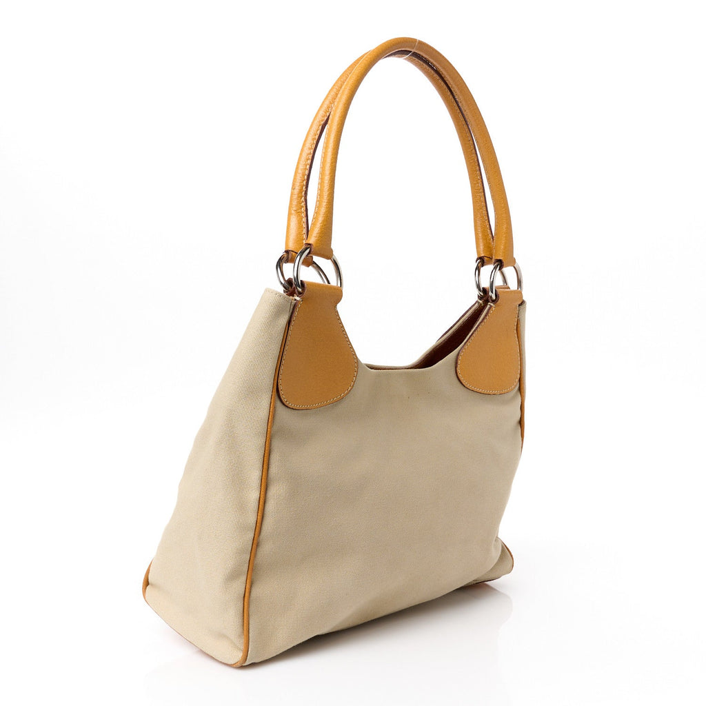 Canapa Cinghiale Top Handle Bag Corda Yellow