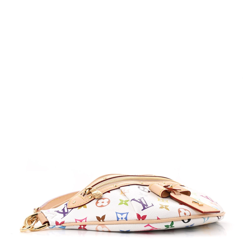 LV X TM Monogram Multicolor High Rise Bumbag White