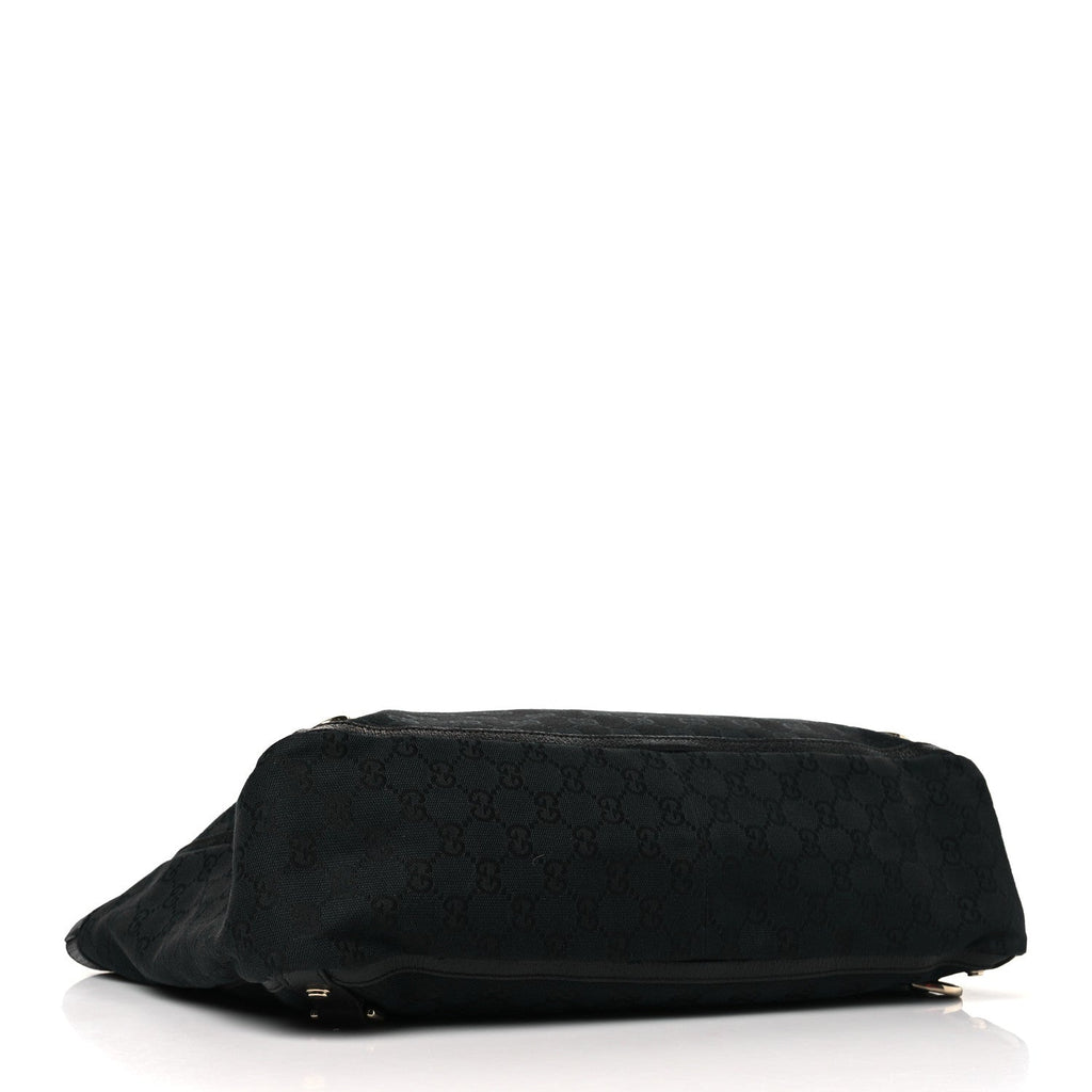 Monogram Large Abbey Tote Black