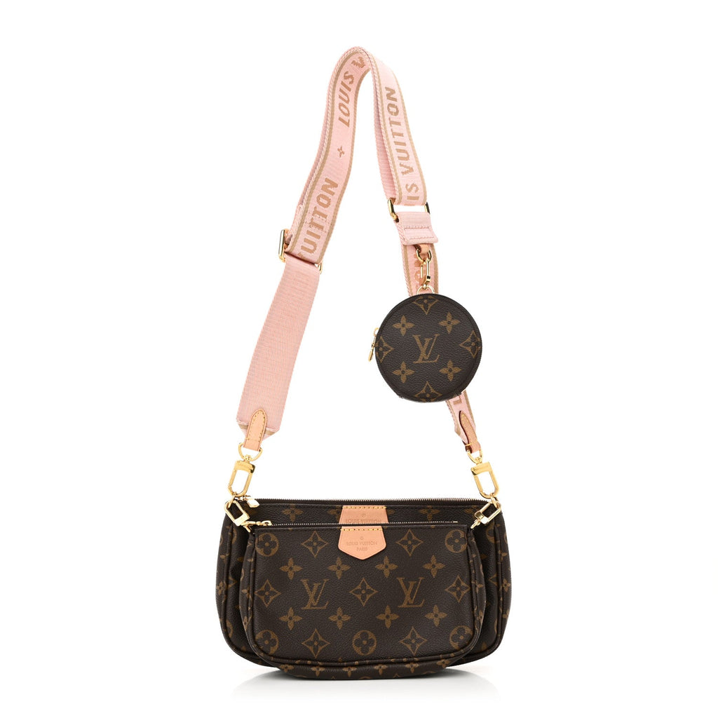 Monogram Multi Pochette Accessories Rose Clair