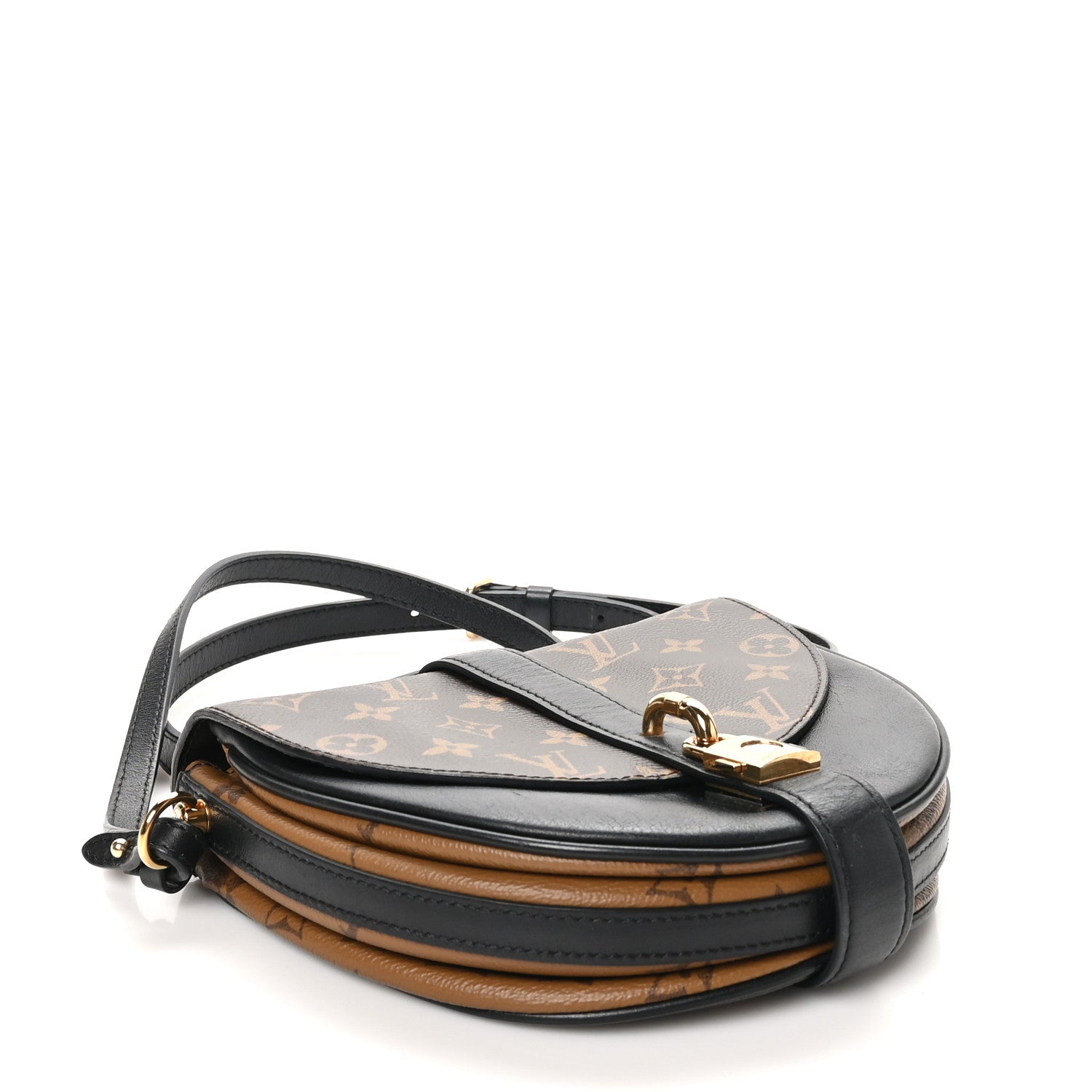 Reverse Monogram Chantilly Lock Black