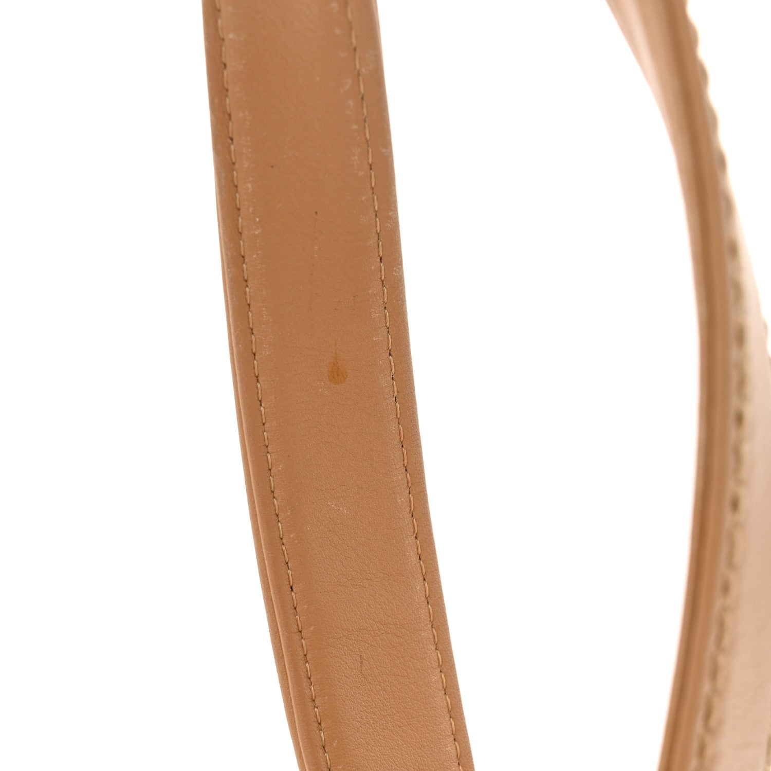 Calfskin Wild Stitch Medium Tote Beige