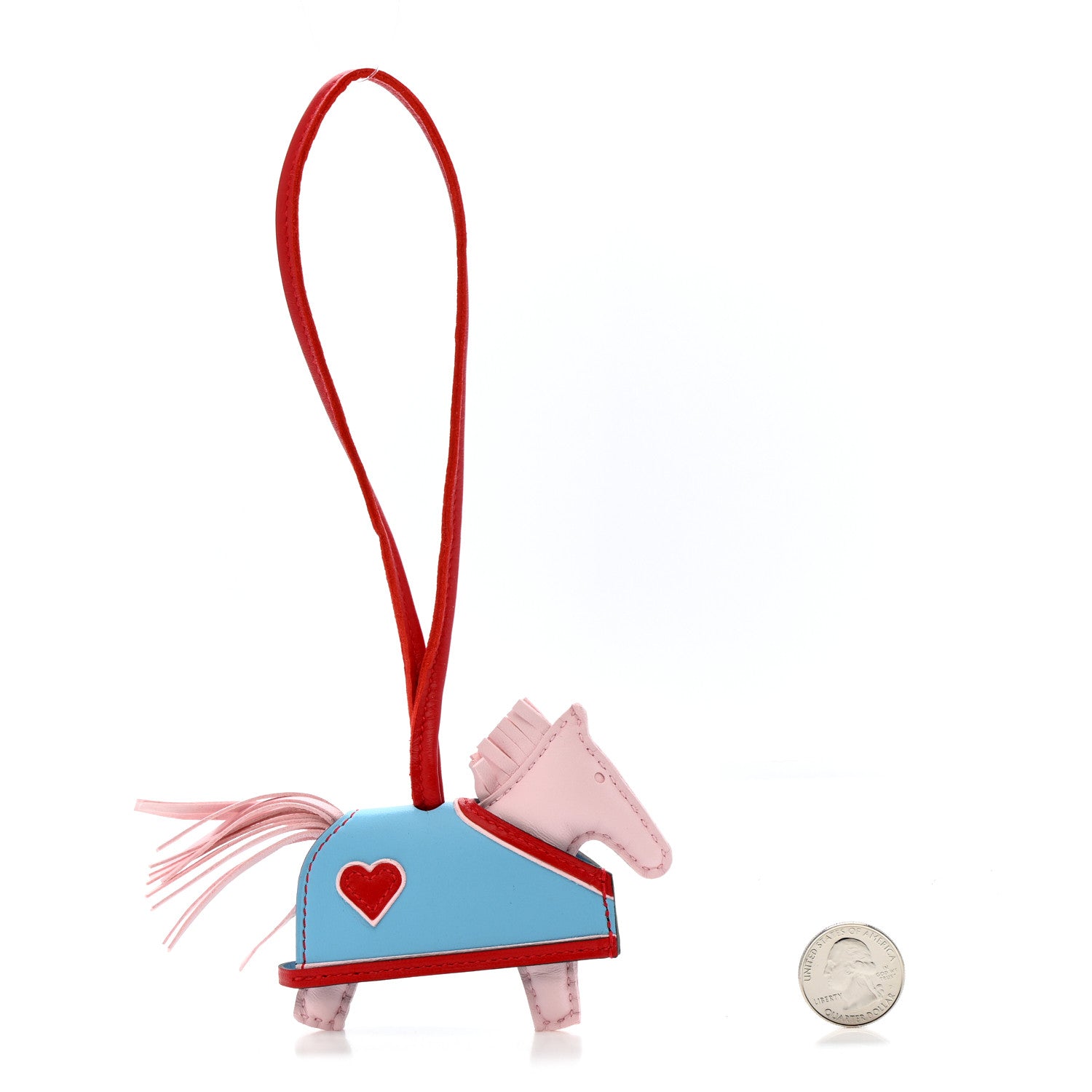 Milo Lambskin Grigri Rodeo Robeo Coeur Bag Charm PM Rose Darling Rouge Radieux Celeste