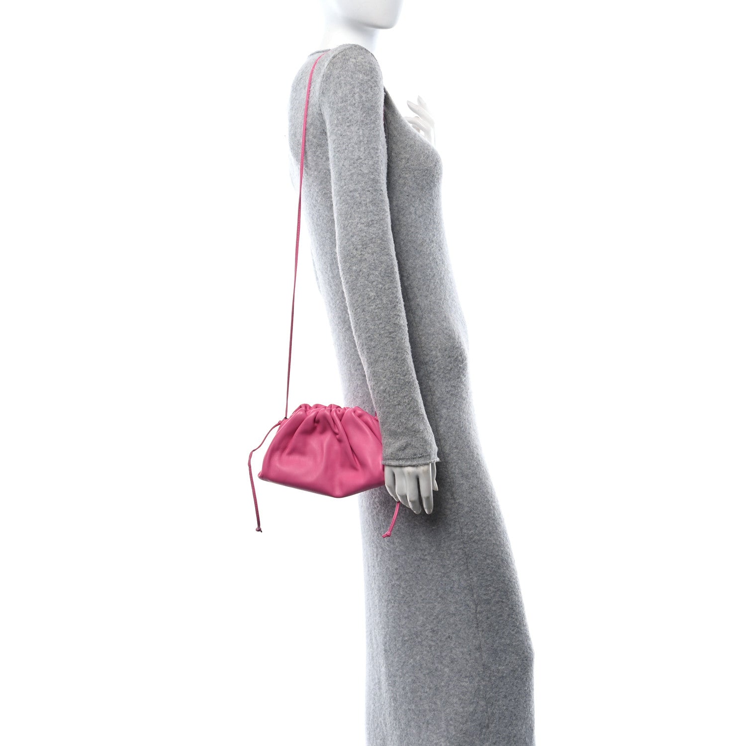 Butter Calfskin The Mini Pouch Pink